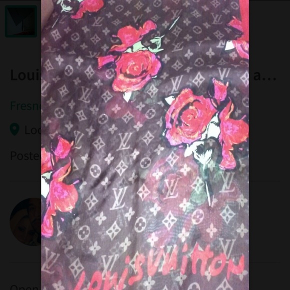 Louis Vuitton silk scarf - Picture 2 of 3